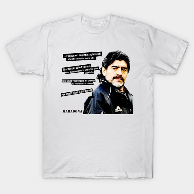 Maradona T-Shirt by GEULISPISAN